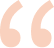 Orange Left Quotation