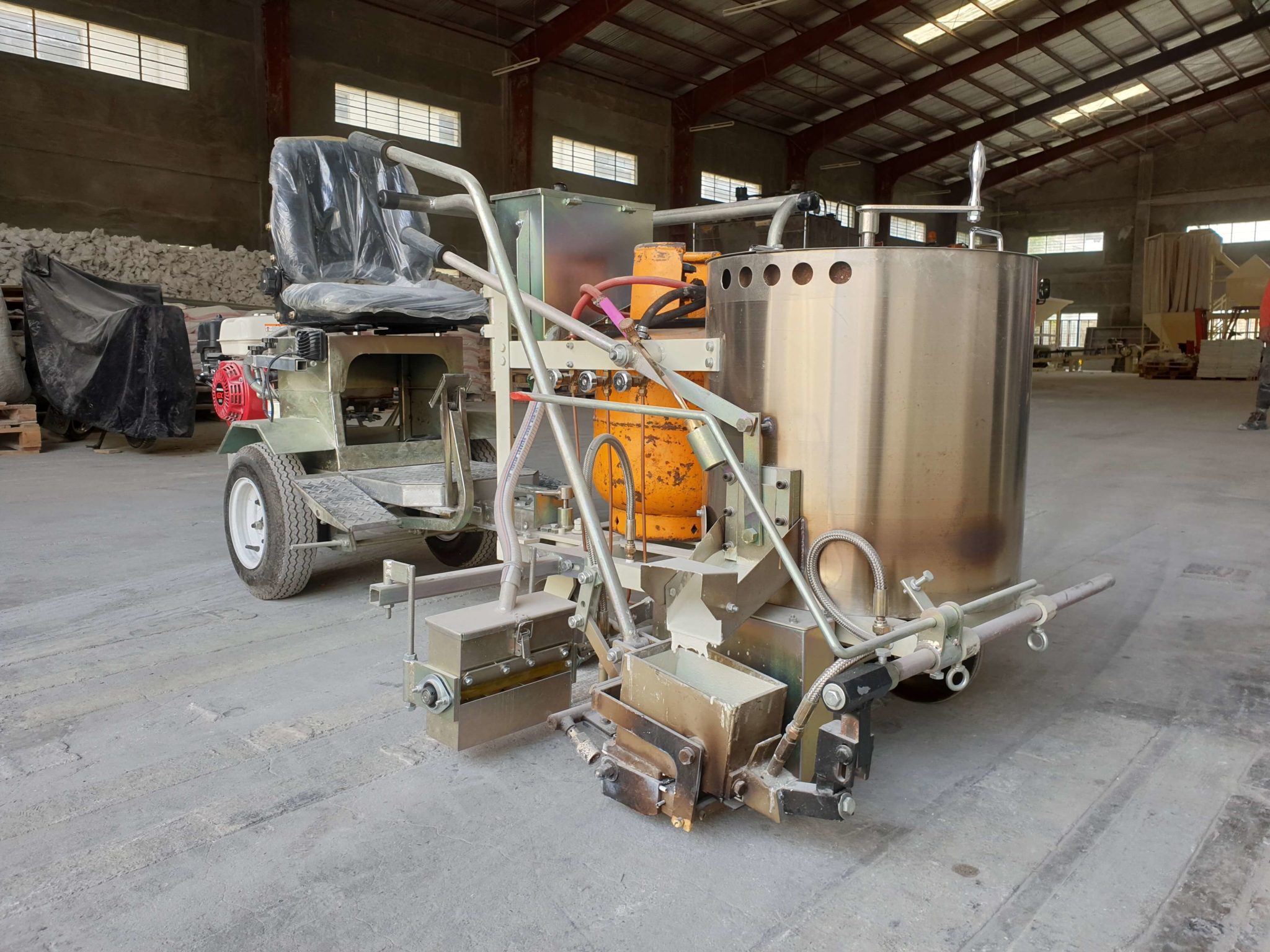 Thermoplastic Road Marking Machines for Sale Rua Seguridad