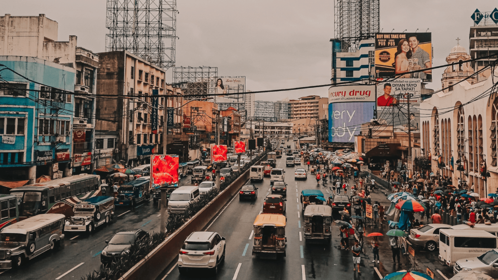 Road in the Philippines