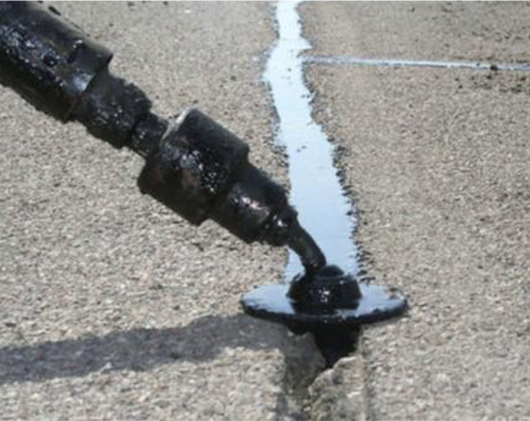 Oxidized Asphalt Crack Sealer for Concrete Joints Rua Seguridad