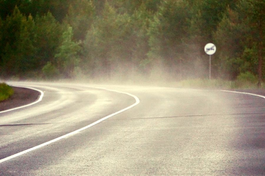 how weather affects roads