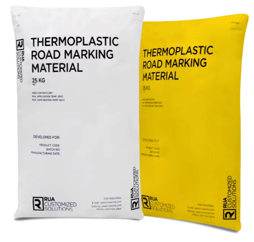 thermoplastic road marking material