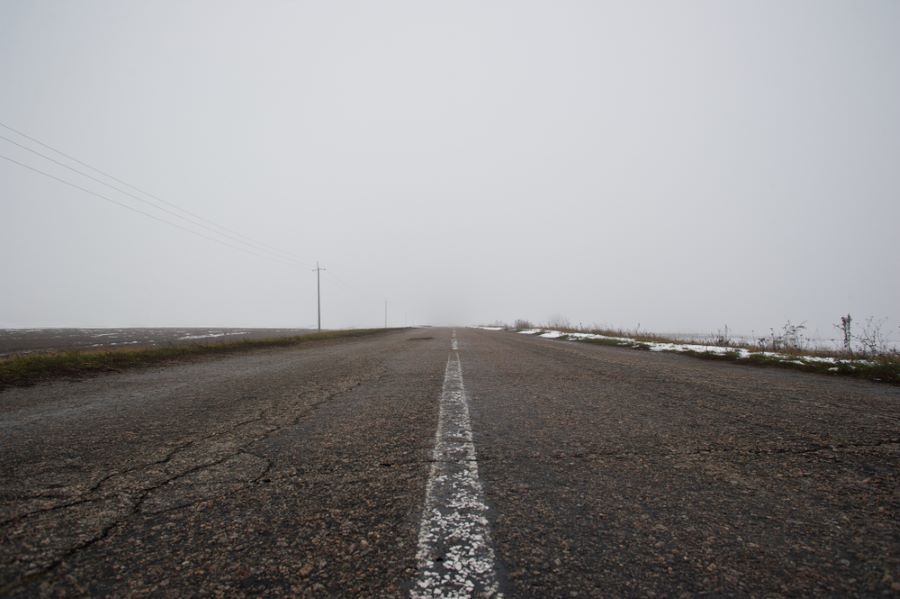 old road paint
