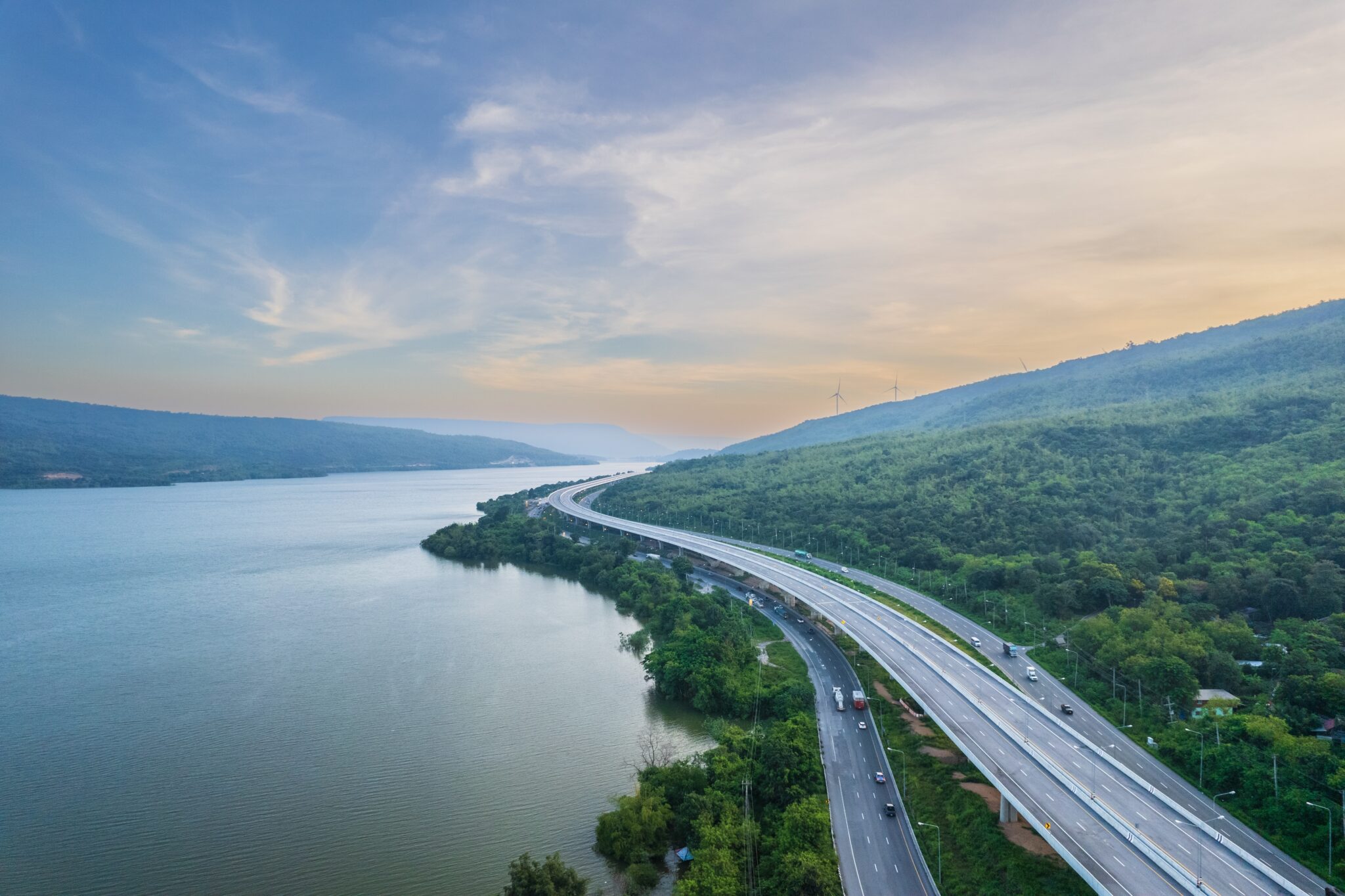 Mittraphap road, Nakhon Ratchasima, Thailand.