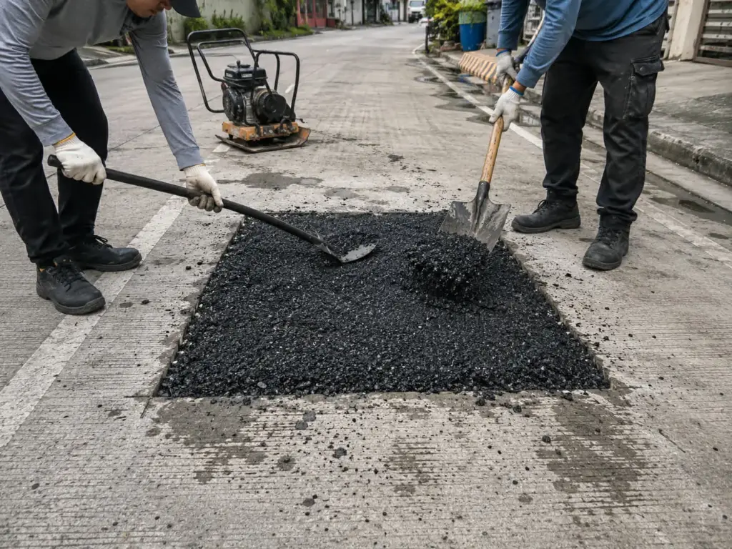 pavement preservation at rua seguridad corporation