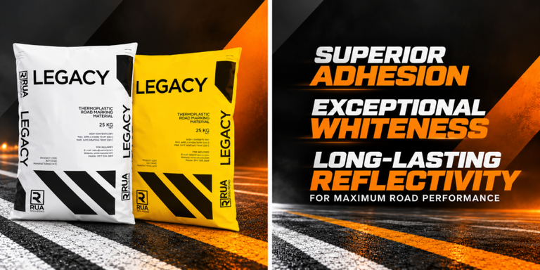 RUA Legacy: Premium Thermoplastic Road Marking Paint Built for Long-Term Road Performance